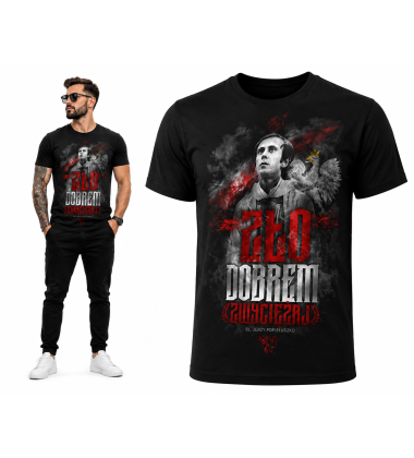 koszulka- ZŁO DOBREM ZWYCIĘŻAJ